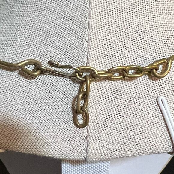 Vintage 70s 80s Style Copper Patina Boho Spiral Swirl Choker Necklace - Picture 2 of 6